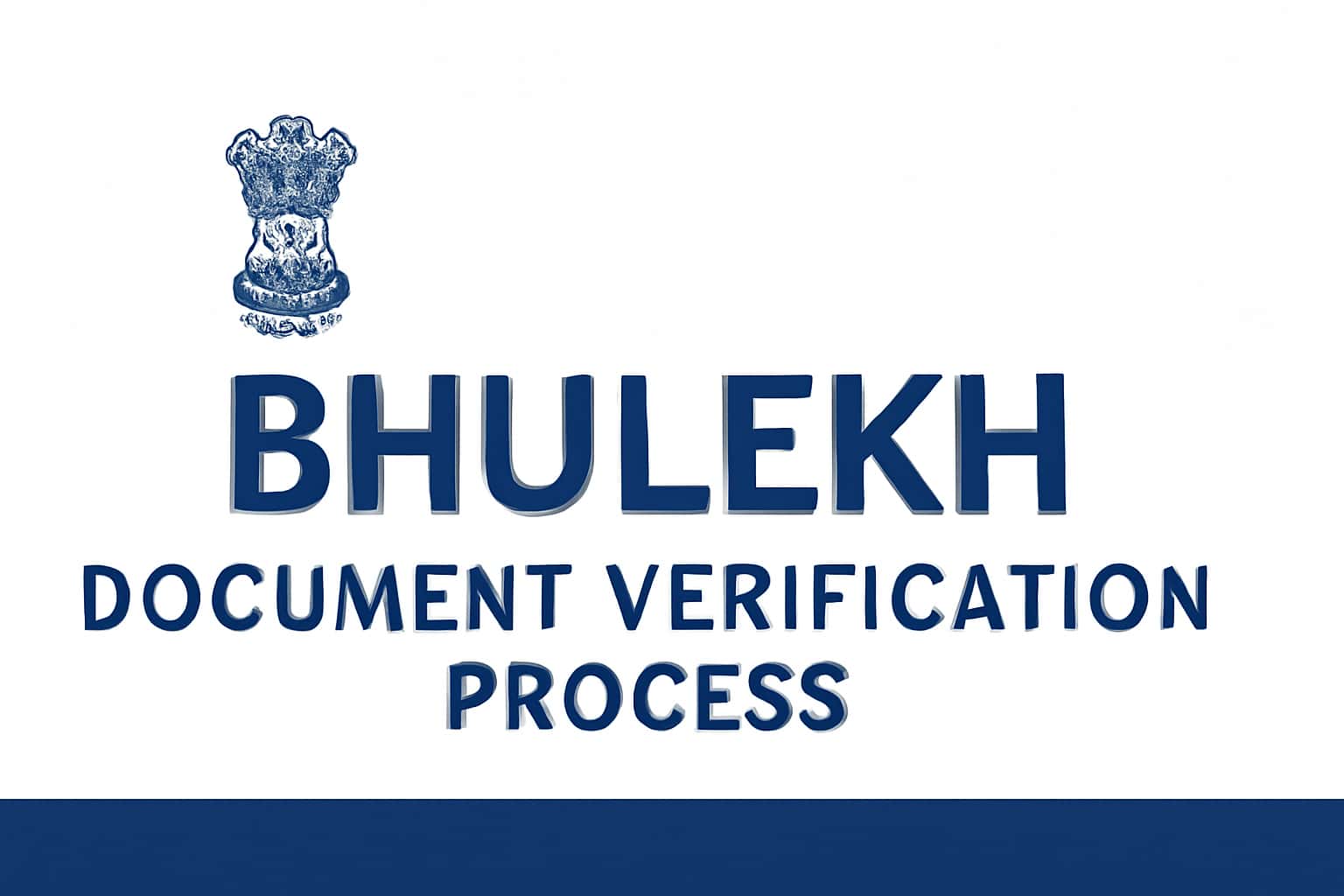Bhulekh Document Verification Process