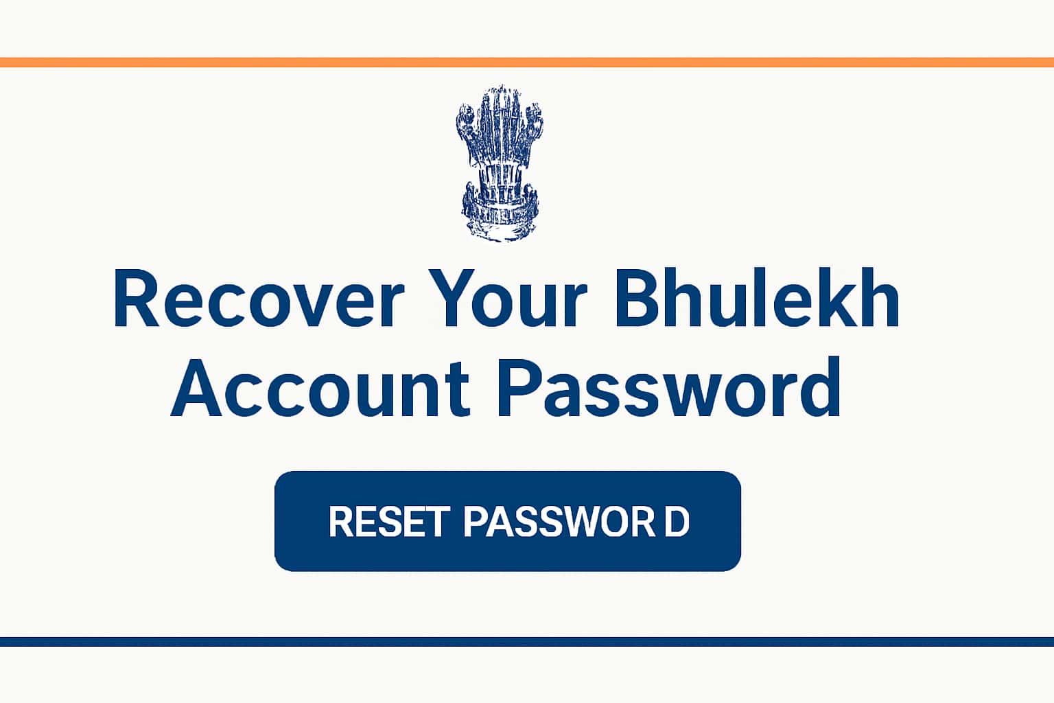 Recover Your Bhulekh Account Password