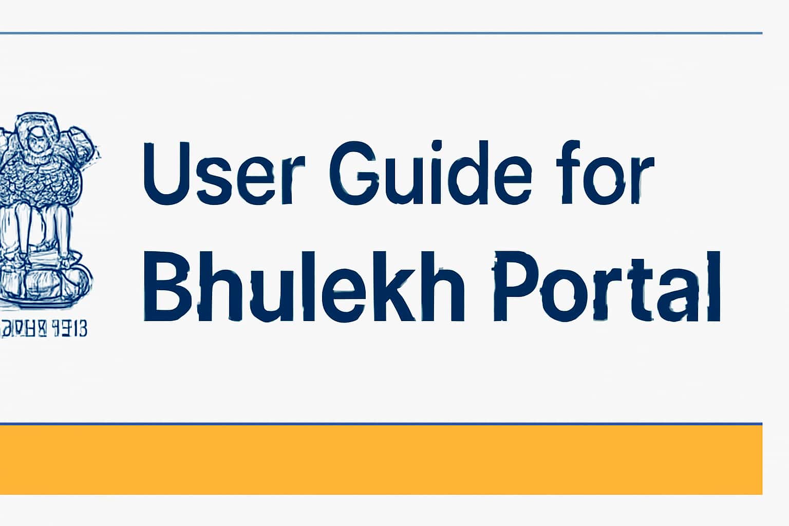 User Guide for Bhulekh Portal